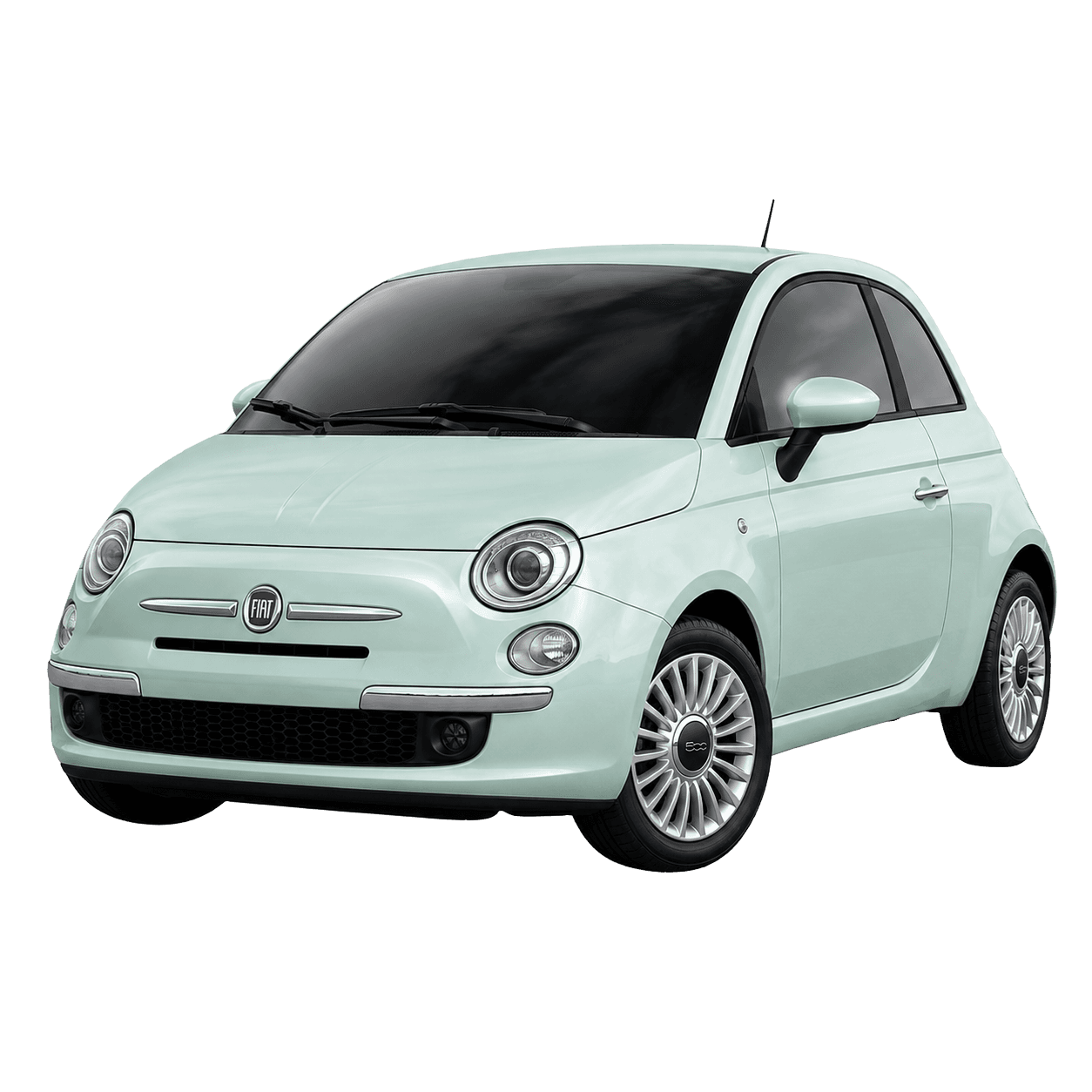 Fiat 500 compact hire car in Newcastle upon Tyne