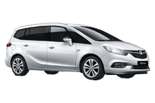 Vauxhall Zafira people carrier for Sunderland minibus hire