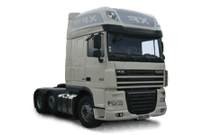 44 tonne sleeper truck for long distance haulage from Sunderland