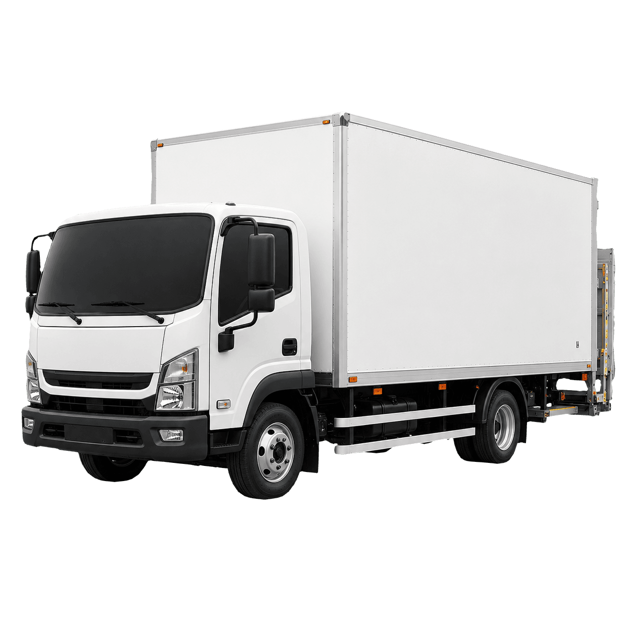 7.5 tonne box truck with tail lift for Sunderland commercial hire