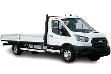 Ford Transit dropside van for hire in Sunderland